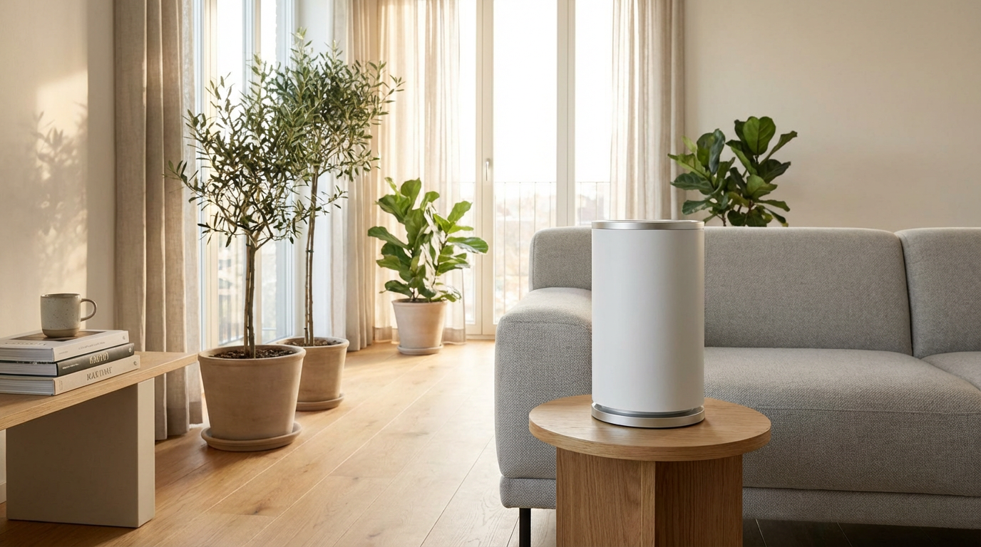 Salone con ionizzatore Nuvair